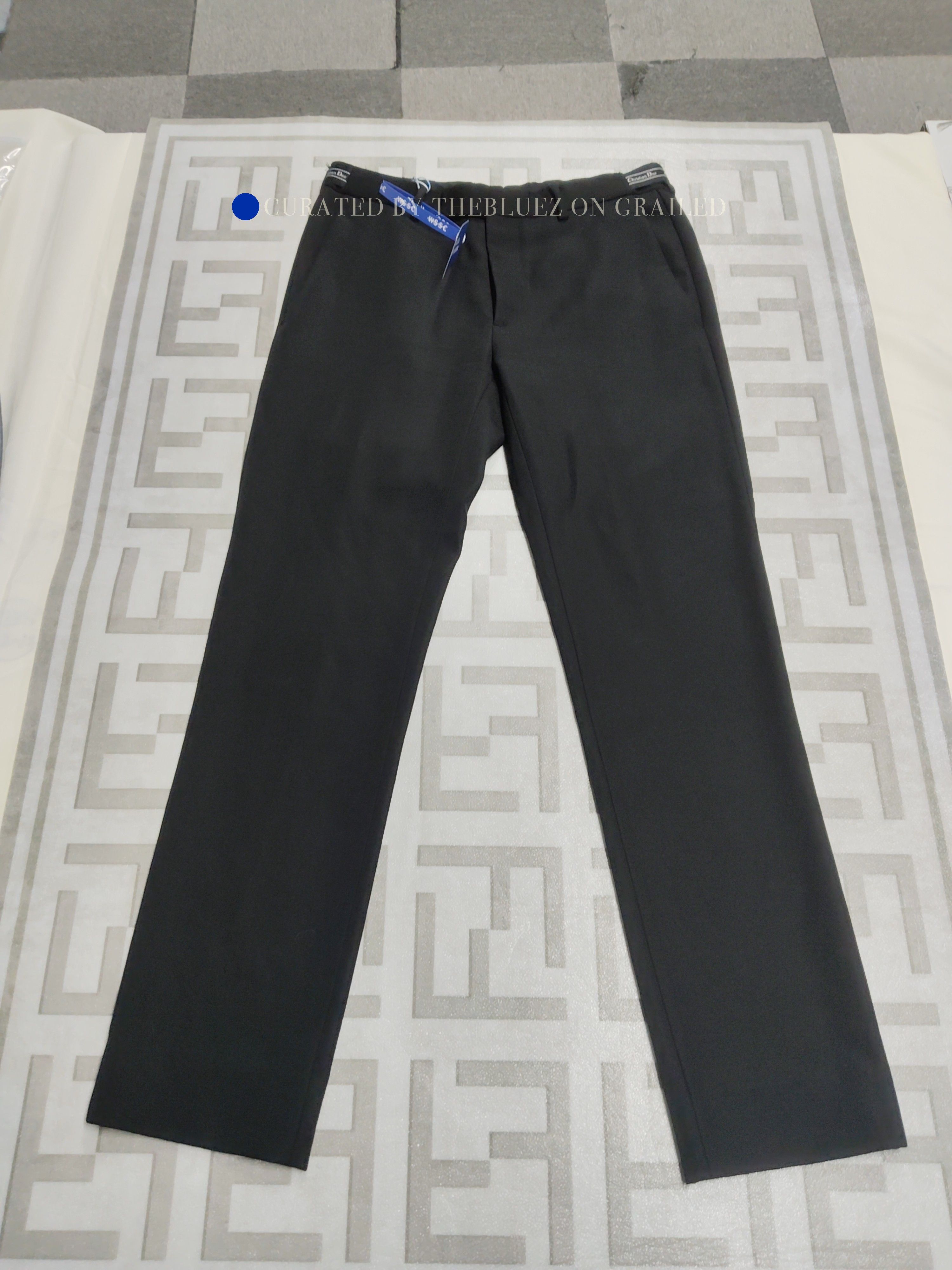Dior Elegant Black Virgin Wool Trousers Size US 32 / EU 48 - 1 Thumbnail