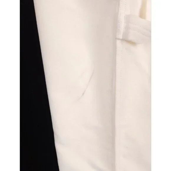 AMI AMI Wide-Leg Brushed-Cotton Trousers Size L Mens Cream Mole Size US 35 - 10 Thumbnail