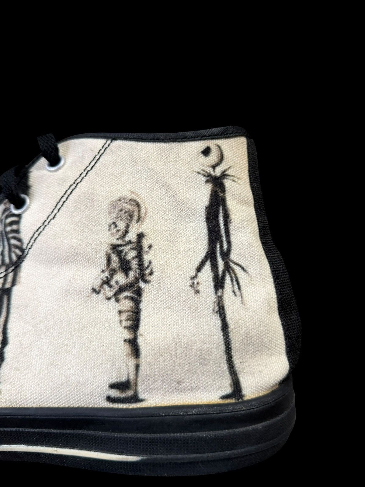 Vintage Jack Skellington Edward Scissorhands shoes gothic horror emo Size US 12 / EU 45 - 5 Thumbnail