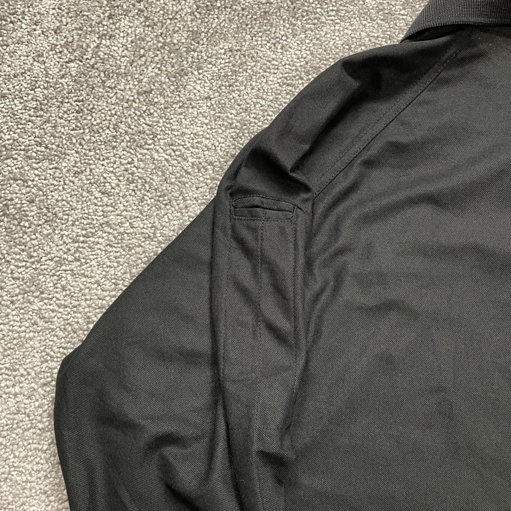 Vintage Blue Generation Polo Shirt Mens Medium Black Long Sleeve Polyester Collared Golf Shirt Size US M / EU 48-50 / 2 - 5 Thumbnail