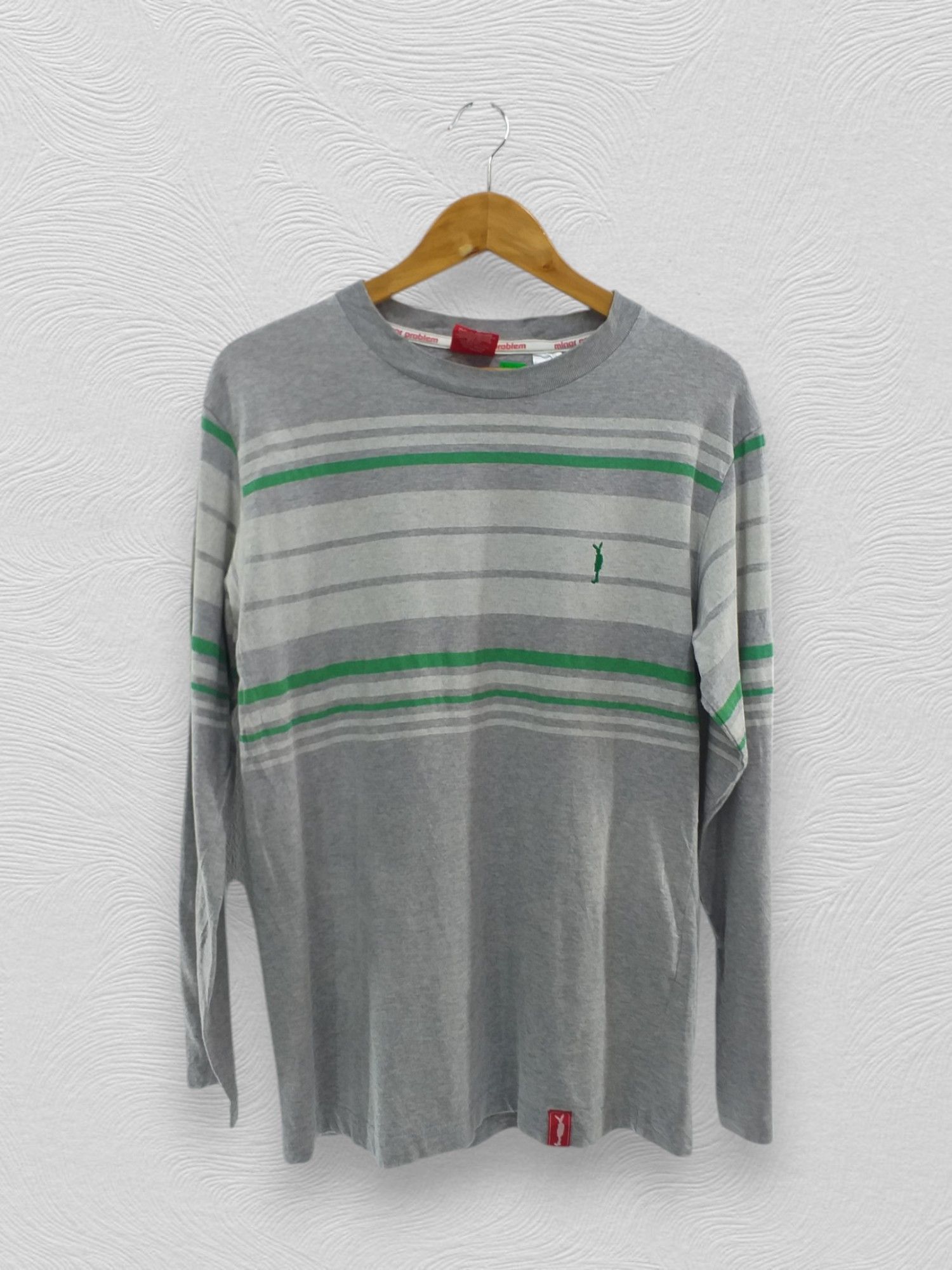 Japanese Brand Vintage Minor Problem Long Sleeve Medium T Shirt -A068 Size US M / EU 48-50 / 2 - 1 Thumbnail