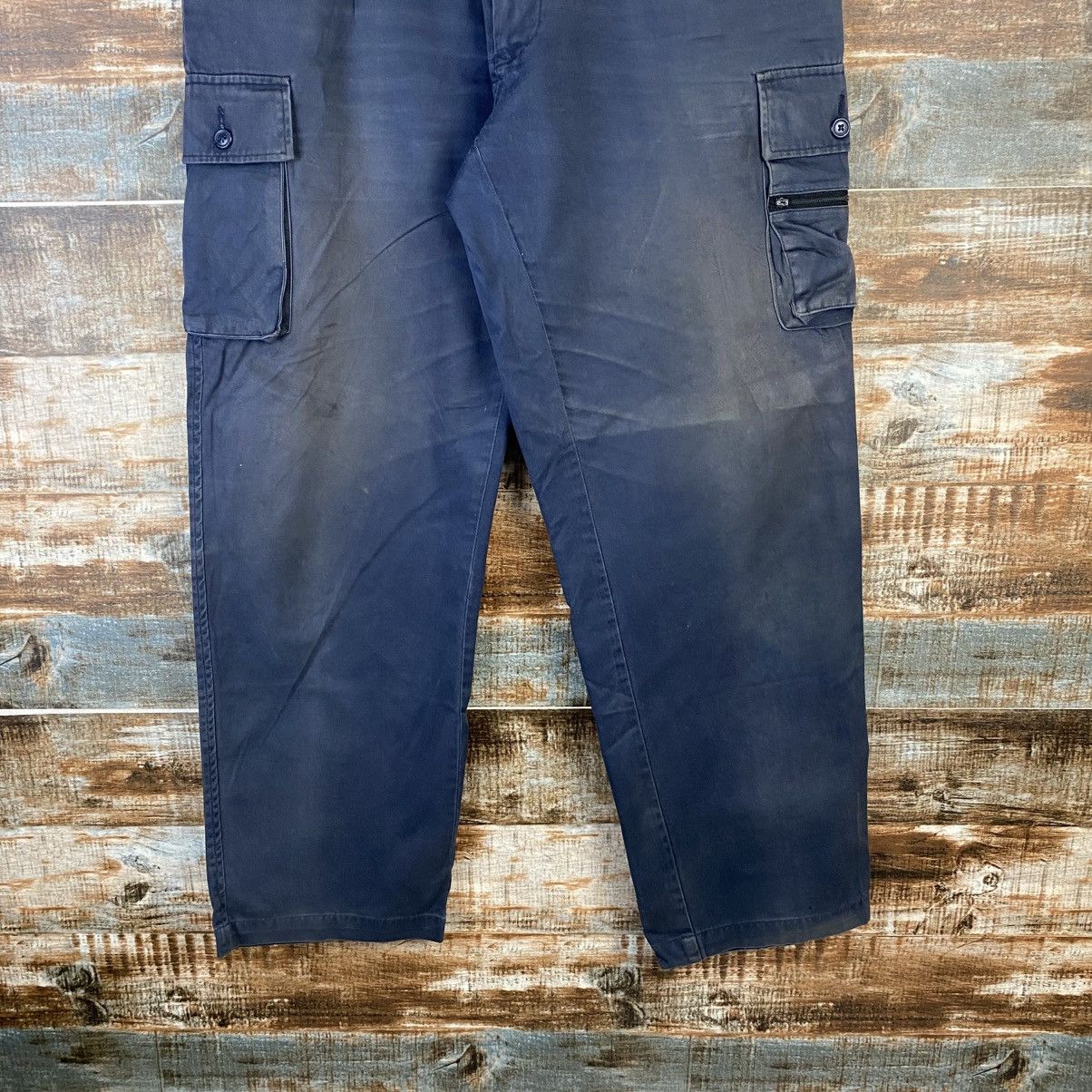 Japanese Brand DL Japanese Brand Blue Cargo Multipocket Pants #C945 Size US 32 / EU 48 - 6 Thumbnail