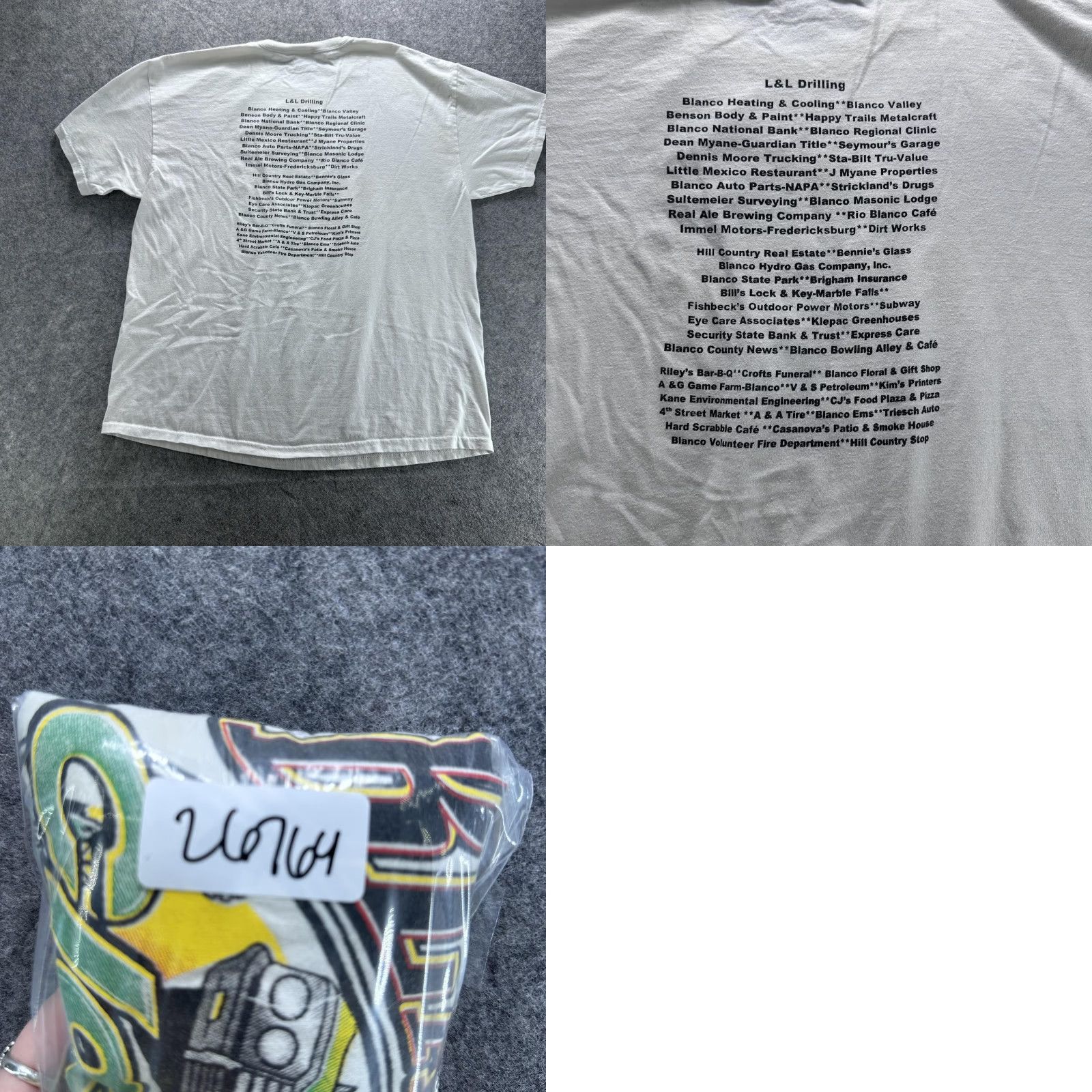 Hanes VINTAGE Hanes White Classic Car Show Shirt Mens XL White Graphic 2004 Event Tee Size US XL / EU 56 / 4 - 8 Thumbnail