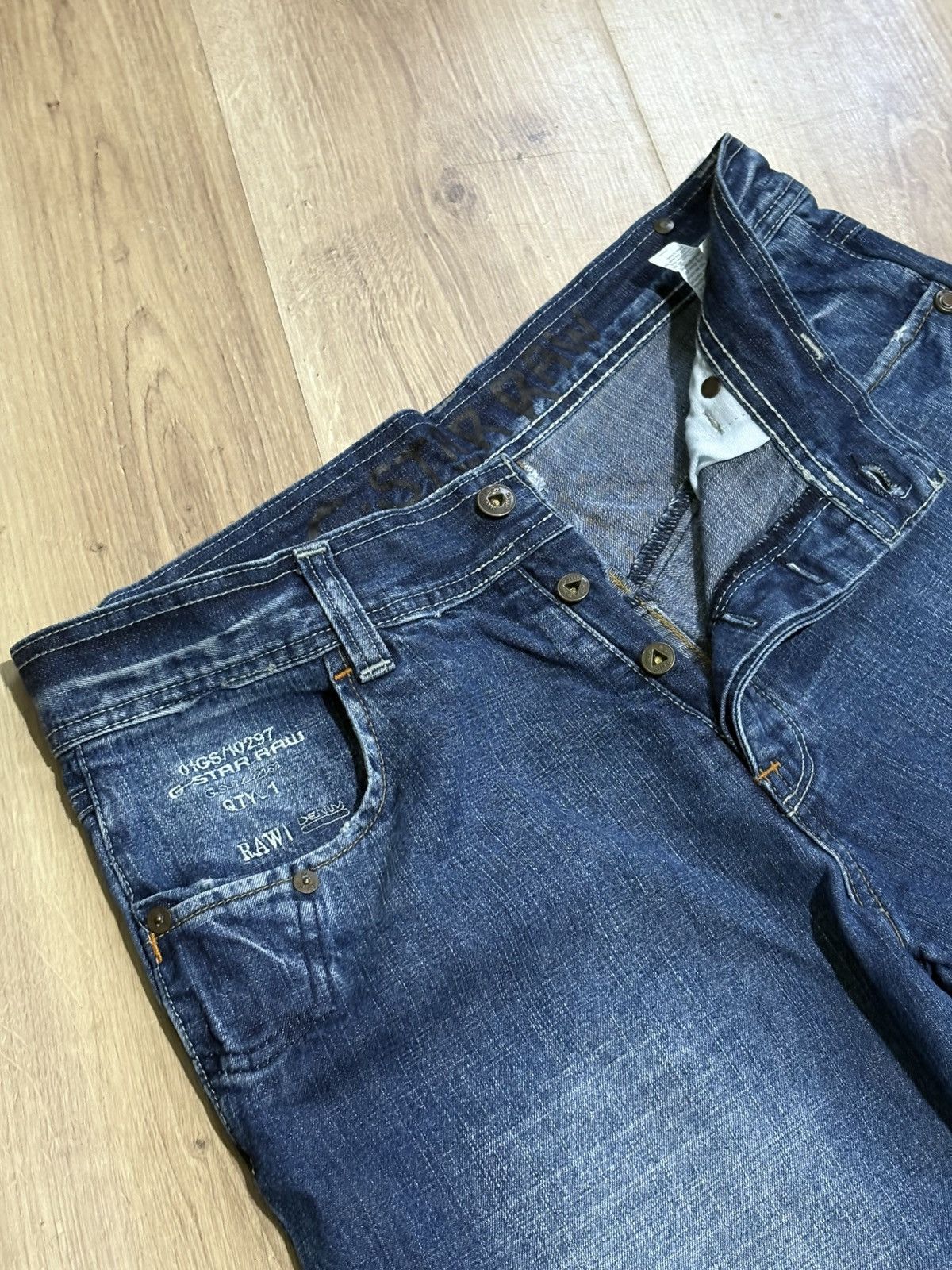 G-Star × Vintage 34x33 wide jeans denim y2k 3301 japanese style Size US 34 / EU 50 - 5 Thumbnail