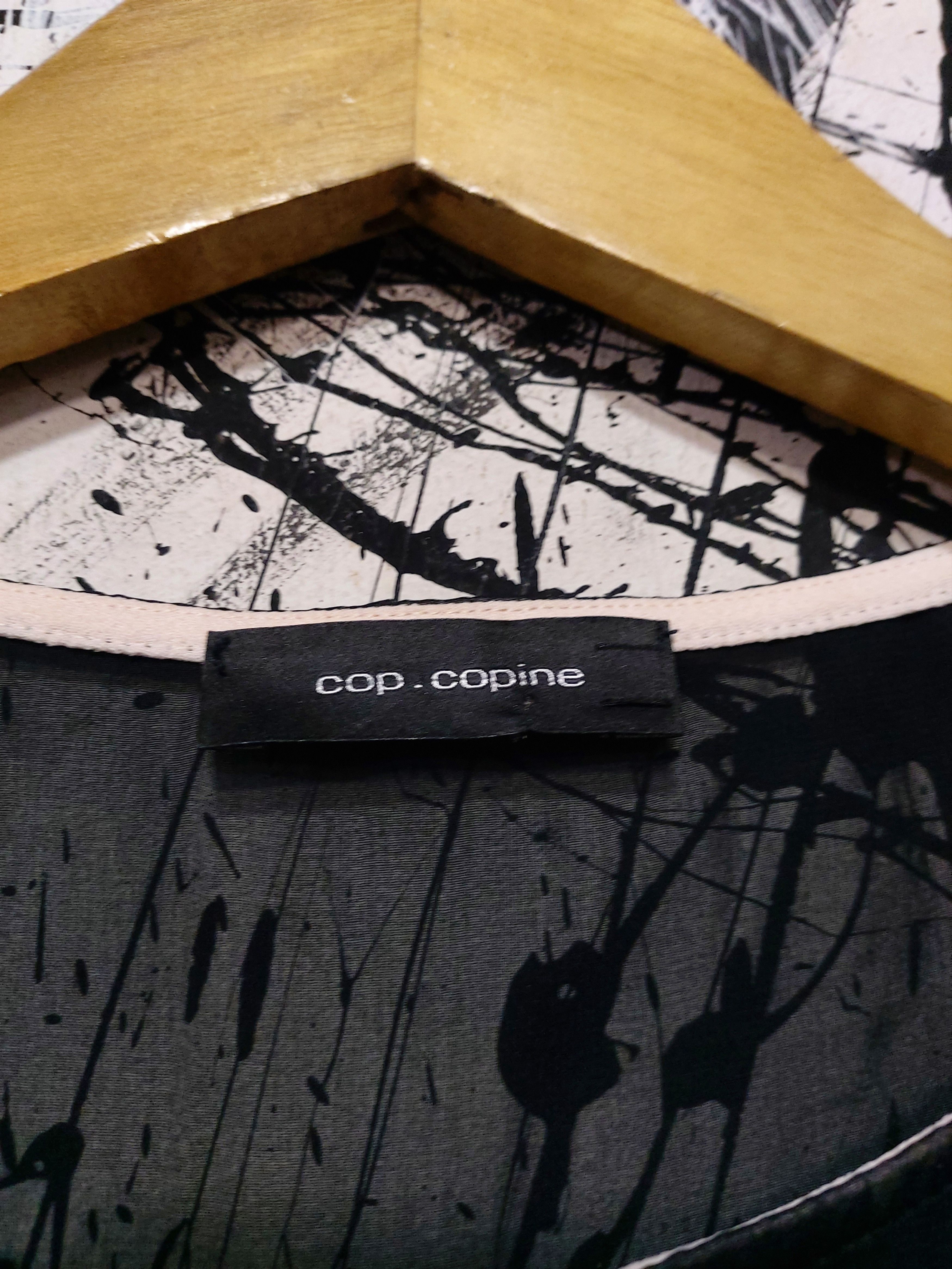Cop Copine COP COPINE TRANSPARENT CROP BLOUSE Size M / US 6-8 / IT 42-44 - 2 Thumbnail