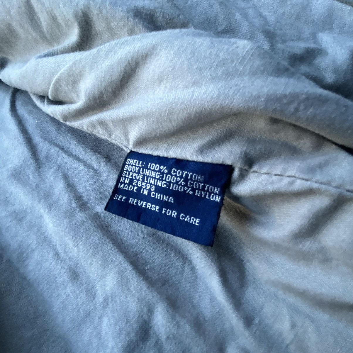 Members Only Members Only Vintage 90’s Navy Blue/ Tan Full Zip Jacket Size US XL / EU 56 / 4 - 10 Thumbnail