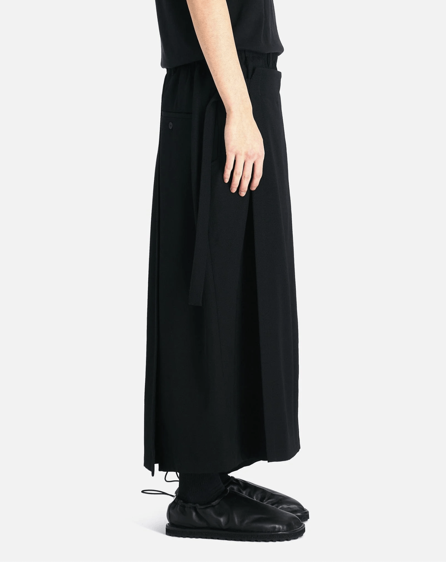 Yohji Yamamoto Yohji Yamamoto Pour Homme - Army Gabardine Wrap Pants Size US 30 / EU 46 - 3 Thumbnail