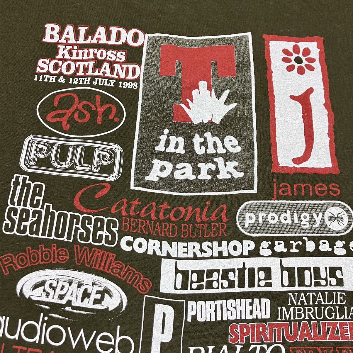 Band Tees Rare🔥T IN THE PARK 1998 Music Festival Sleeveless Shirt Size US XL / EU 56 / 4 - 5 Thumbnail