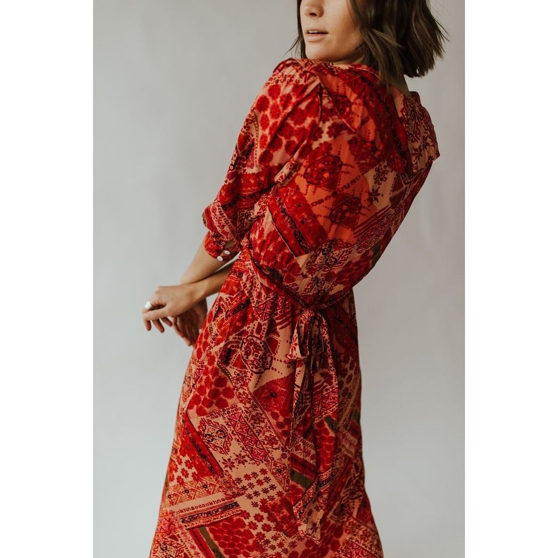Free People New Free People Lennon Ruffle Maxi Dress $168 XS Primrose Size XS / US 0-2 / IT 36-38 - 5 Thumbnail