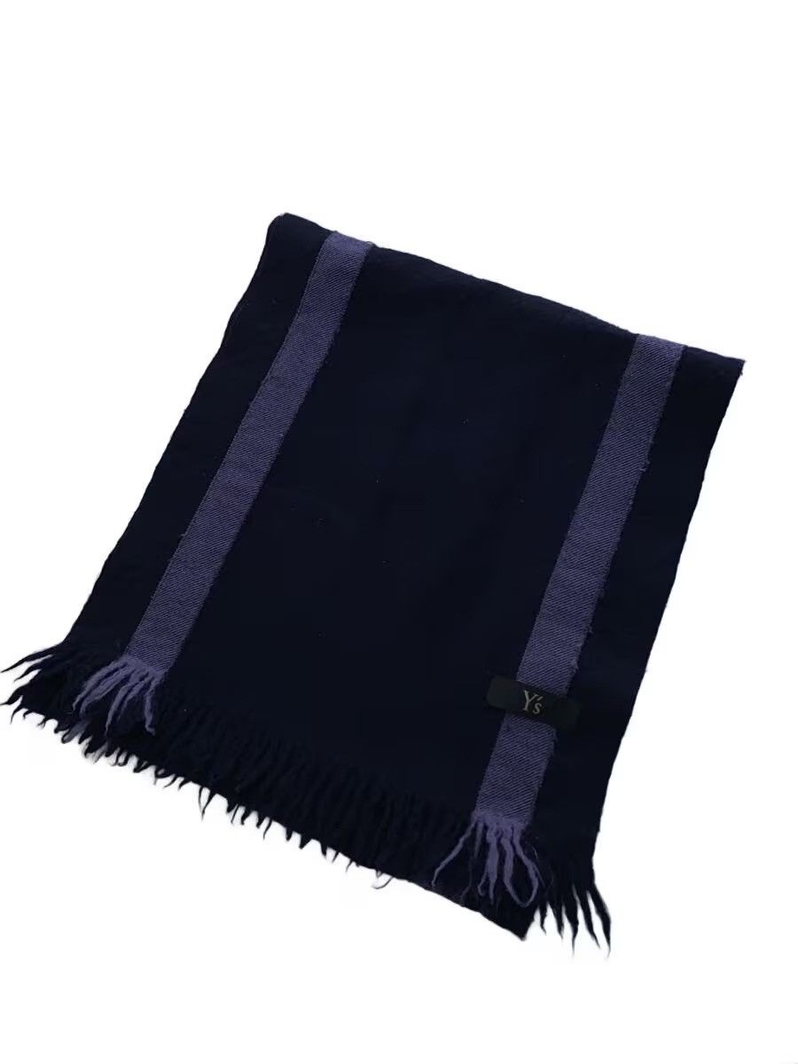 Yohji Yamamoto Striped Wool Scarf Size ONE SIZE - 1 Thumbnail