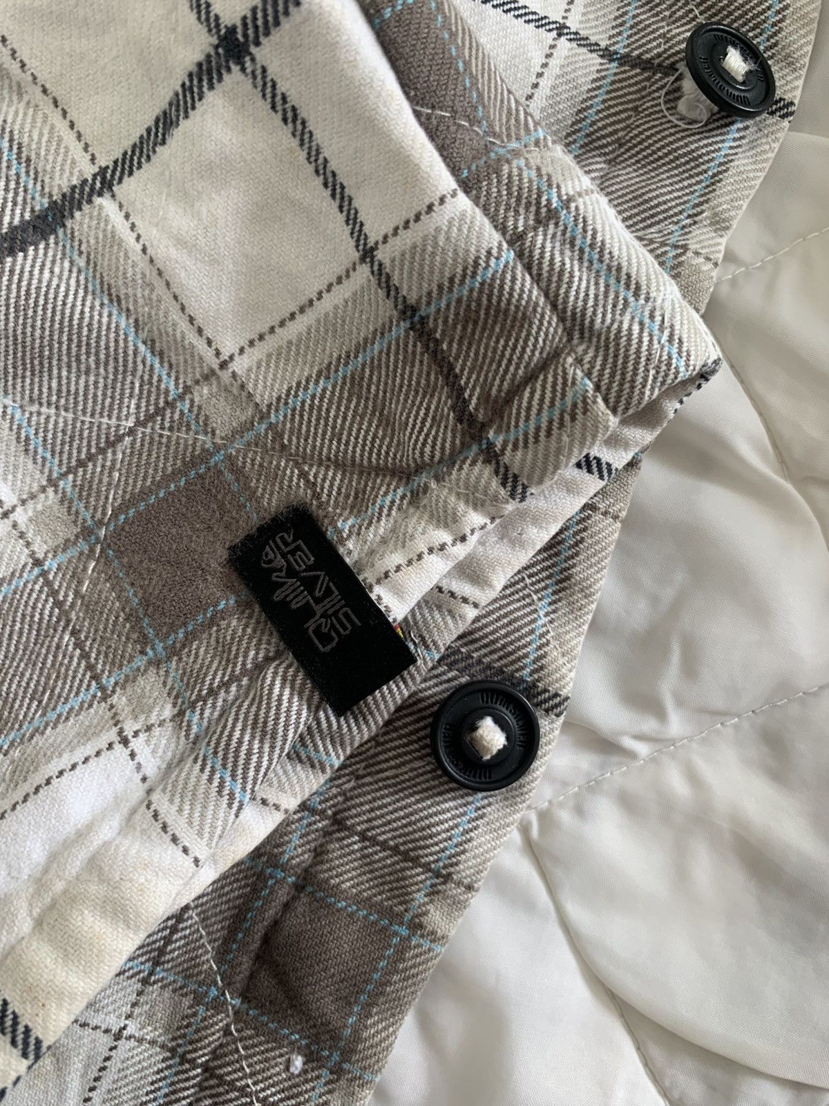Quiksilver Vintage Quiksilver Flannel Quilted Jacket Size US XL / EU 56 / 4 - 8 Thumbnail