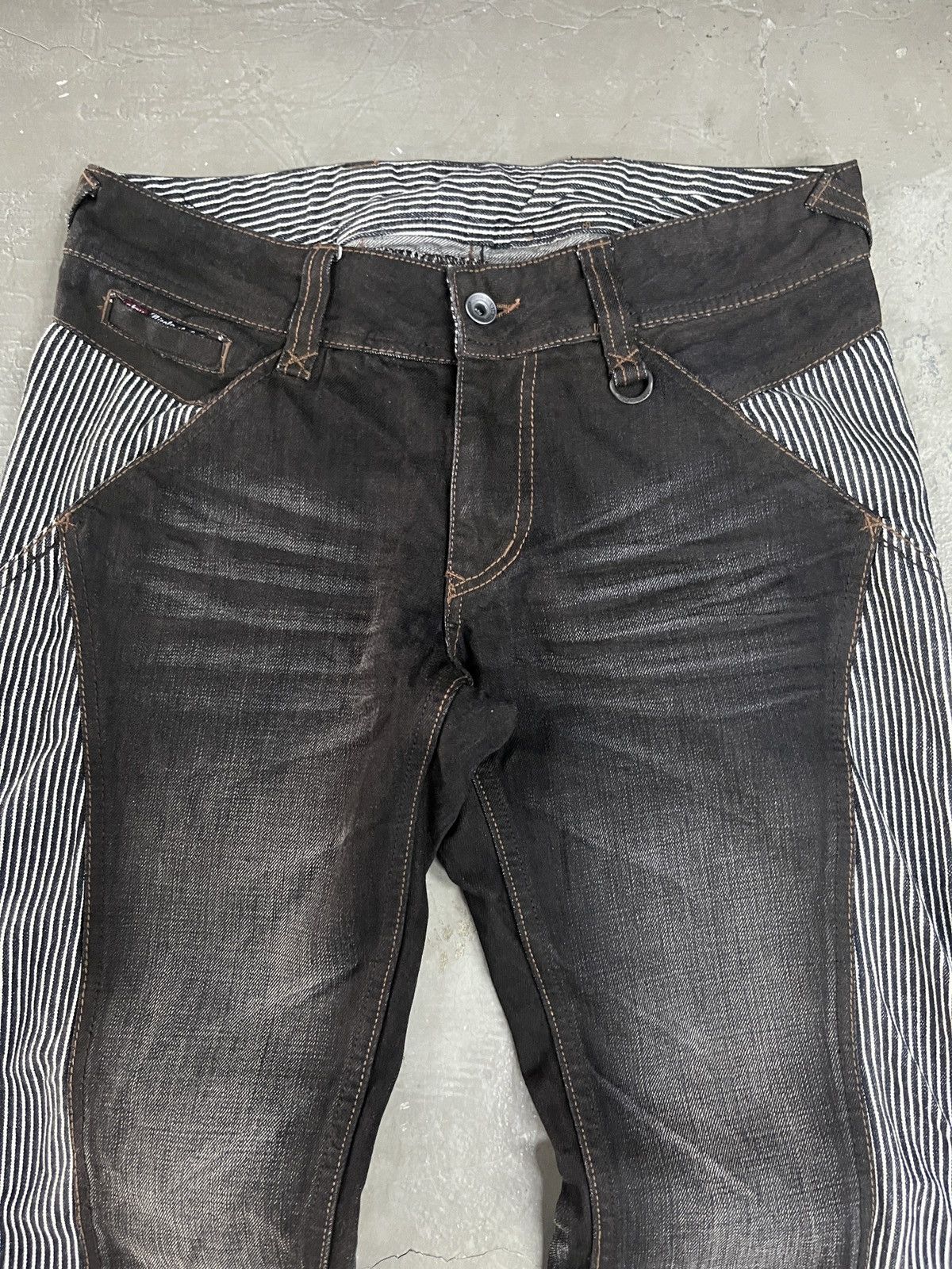 If Six Was Nine Rare Japanese Brand NICOLE CLUB For Men Rare Design jeans Size US 31 - 3 Thumbnail
