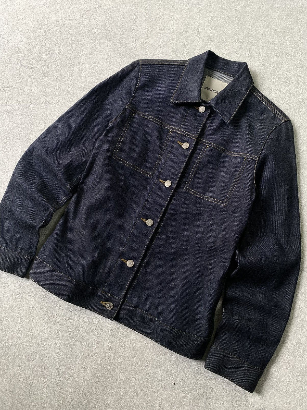 If Six Was Nine × Japanese Brand × Le Grande Bleu (L.G.B.) trans continents japanese denim jacket Size US S / EU 44-46 / 1 - 3 Thumbnail