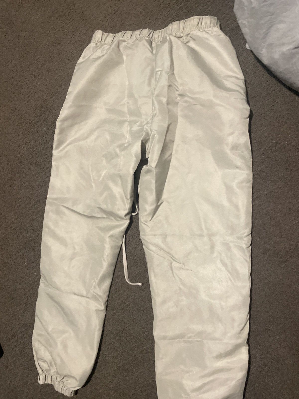 Essentials × Fear of God Small Essential Fear Of God Track Pants Beige Size US 30 / EU 46 - 3 Thumbnail