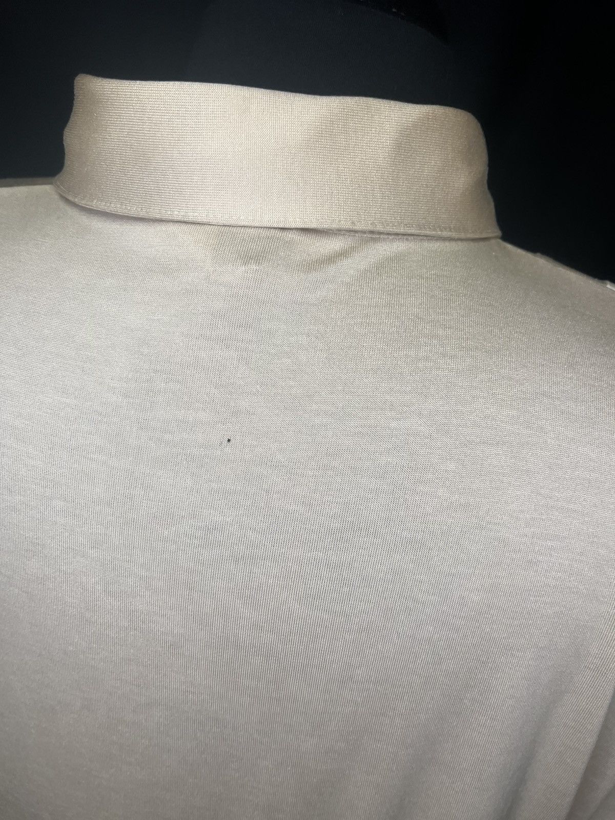 Vintage 1970/1980 Fashion Knitwear poly henley XL polo shirt Size US XL / EU 56 / 4 - 6 Thumbnail