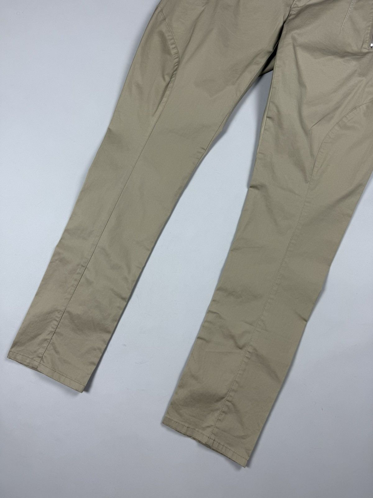 Marithe + Francois Girbaud MFG Girbaud Men’s Avant-Garde Chino Pants Trousers Size US 30 / EU 46 - 5 Thumbnail