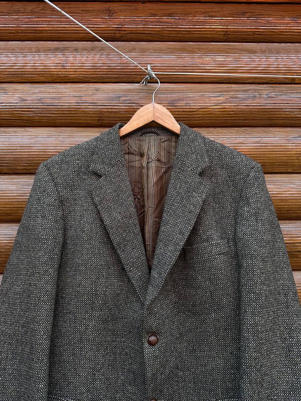 Harris Tweed Mens Wool Blazer Jacket Harris Tweed Size 46R - 2 Thumbnail