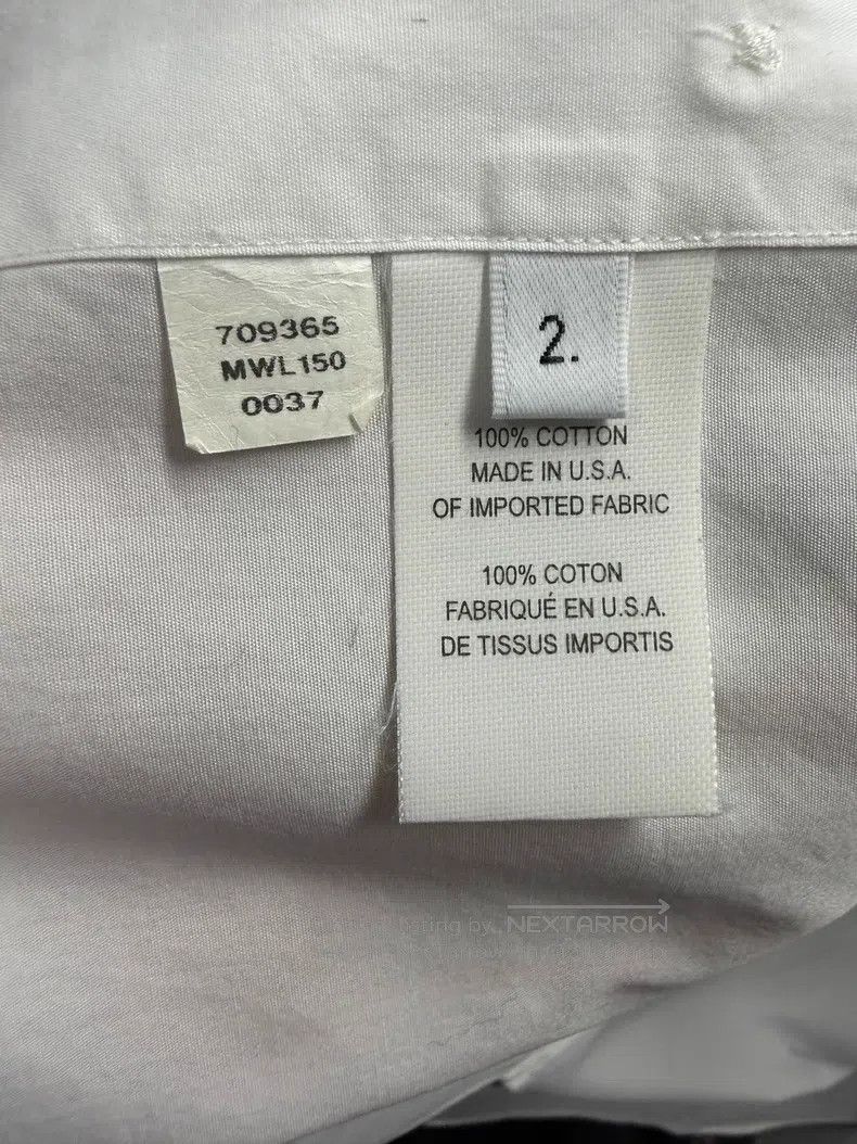 Thom Browne Thom Browne Classic Double Sleeve Badge Shirt Size US M / EU 48-50 / 2 - 5 Thumbnail