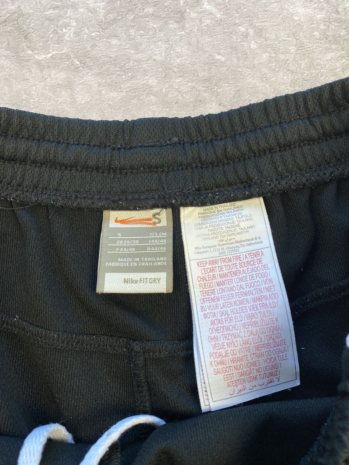 Nike × Vintage Vintage 90s Nike Suit Jersey + Shorts Black Y2K Size US 30 / EU 46 - 4 Thumbnail