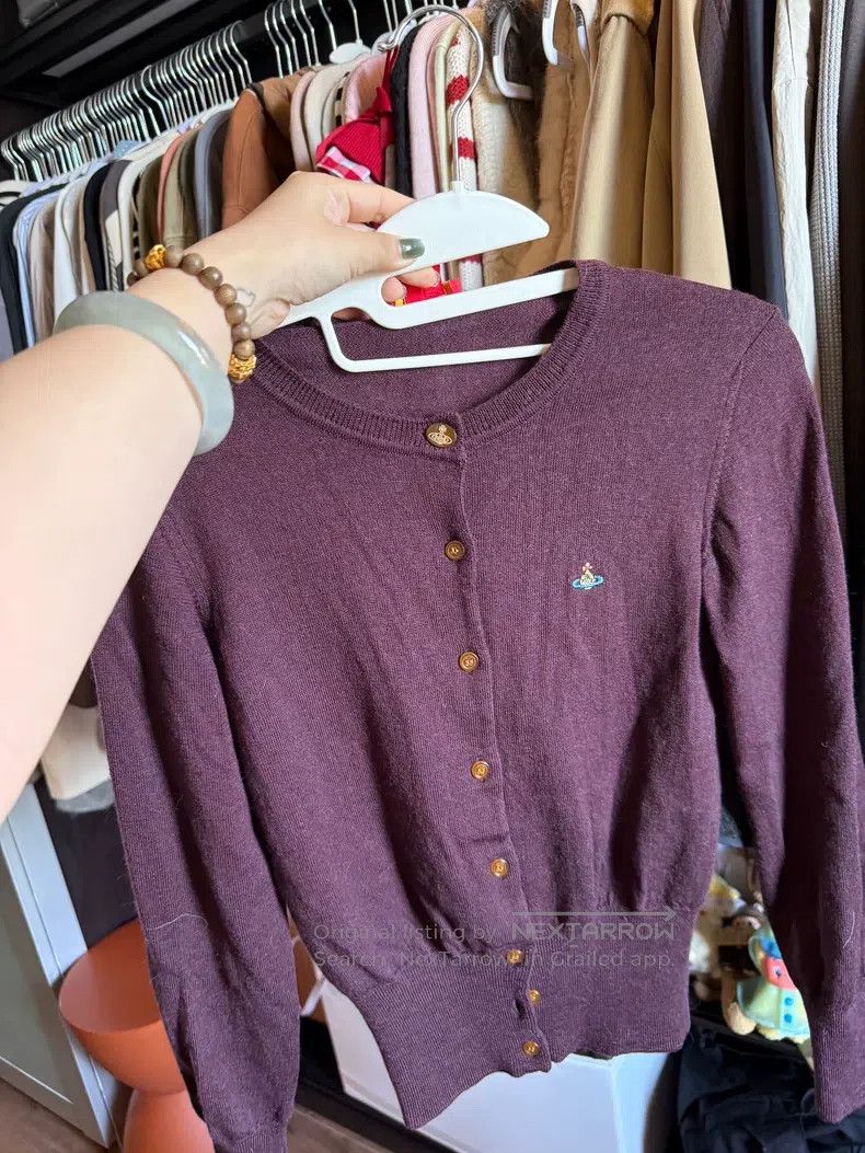 Vivienne Westwood Vivienne Westwood Classic knitted cardigan Size S / US 4 / IT 40 - 1 Thumbnail