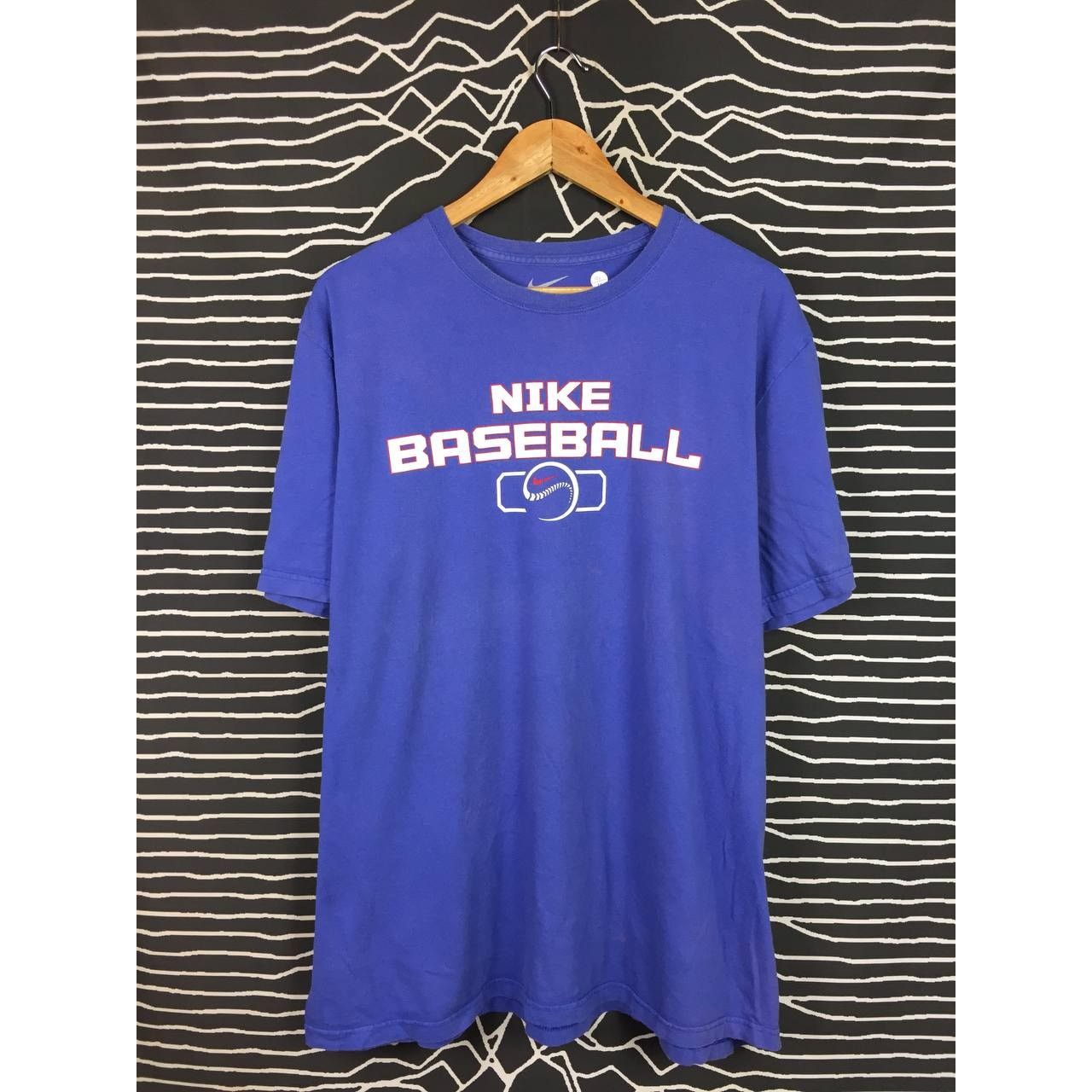 Nike Nike Baseball Center Logo Athletic Standard Fit Tee Size US XXL / EU 58 / 5 - 1 Thumbnail