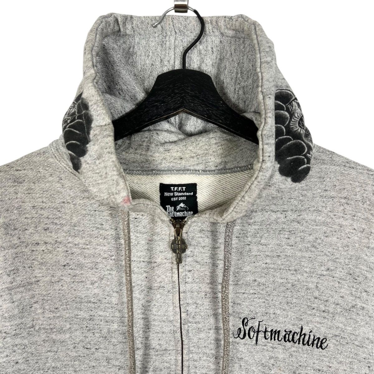 SOFTMACHINE Soft Machine Ink Junkie TFFT Zipper Hoodie Jacket Size US M / EU 48-50 / 2 - 2 Thumbnail