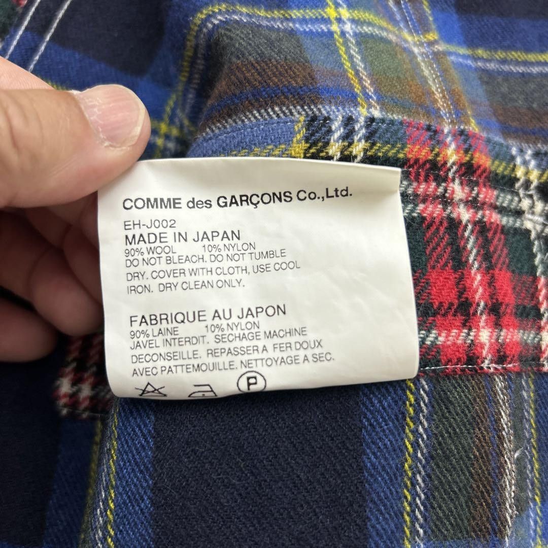 Comme des Garcons Reconstructed Plaid Jacket Size US L / EU 52-54 / 3 - 9 Thumbnail