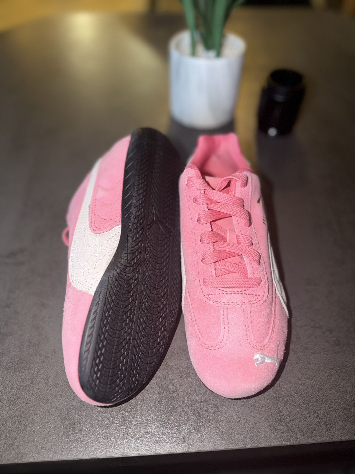 Puma PUMA SPEEDCAT PINK BRAND NEW WOMEN Size US 6.5 / IT 36.5 - 8 Thumbnail