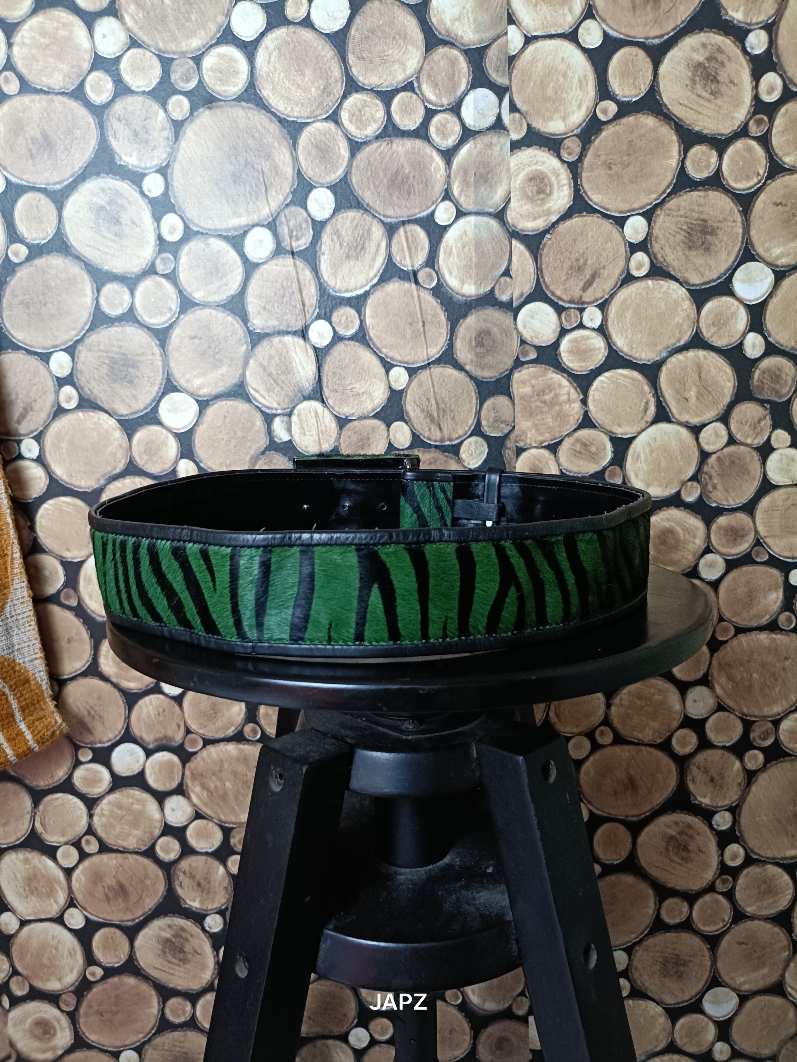 Renoma Vintage renoma zebra pattern hair leather belt Size ONE SIZE - 5 Thumbnail