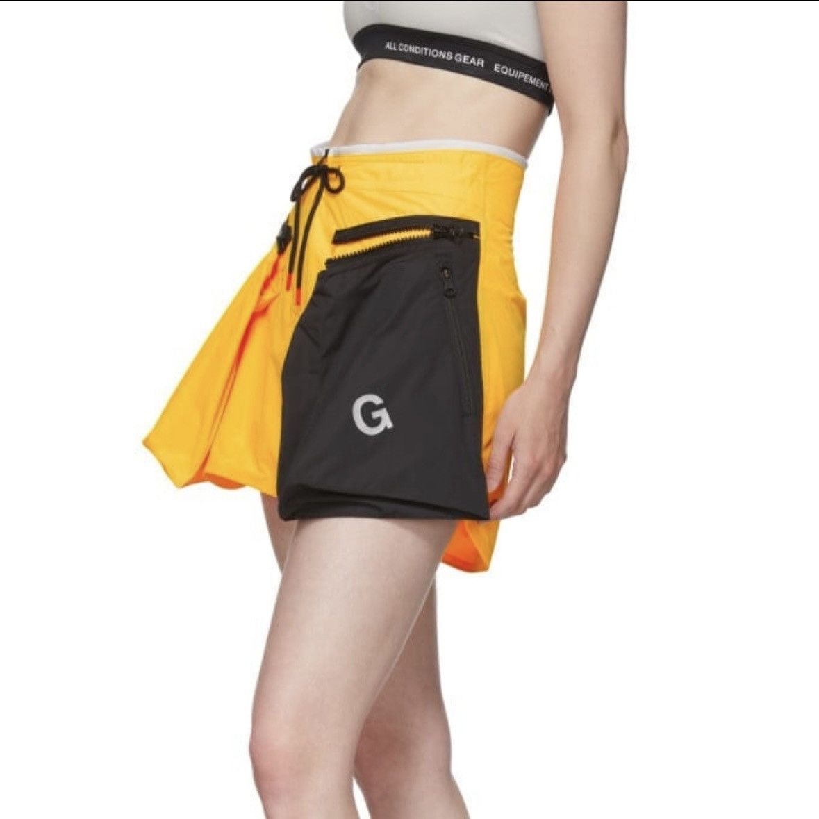 Nike ACG NikeLab ACG NRG Orange Cargo Shorts Size 26" / US 2 / IT 38 - 4 Thumbnail