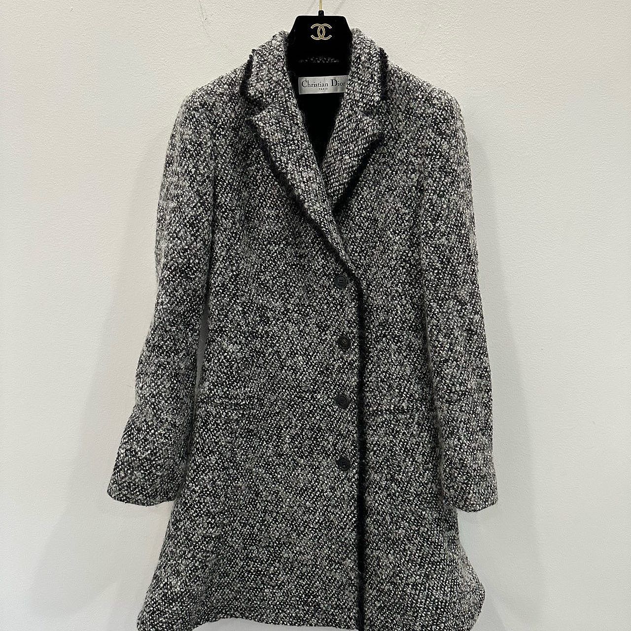 Dior Christian Dior Tweed Coat Size 36 Size XS / US 0-2 / IT 36-38 - 1 Thumbnail