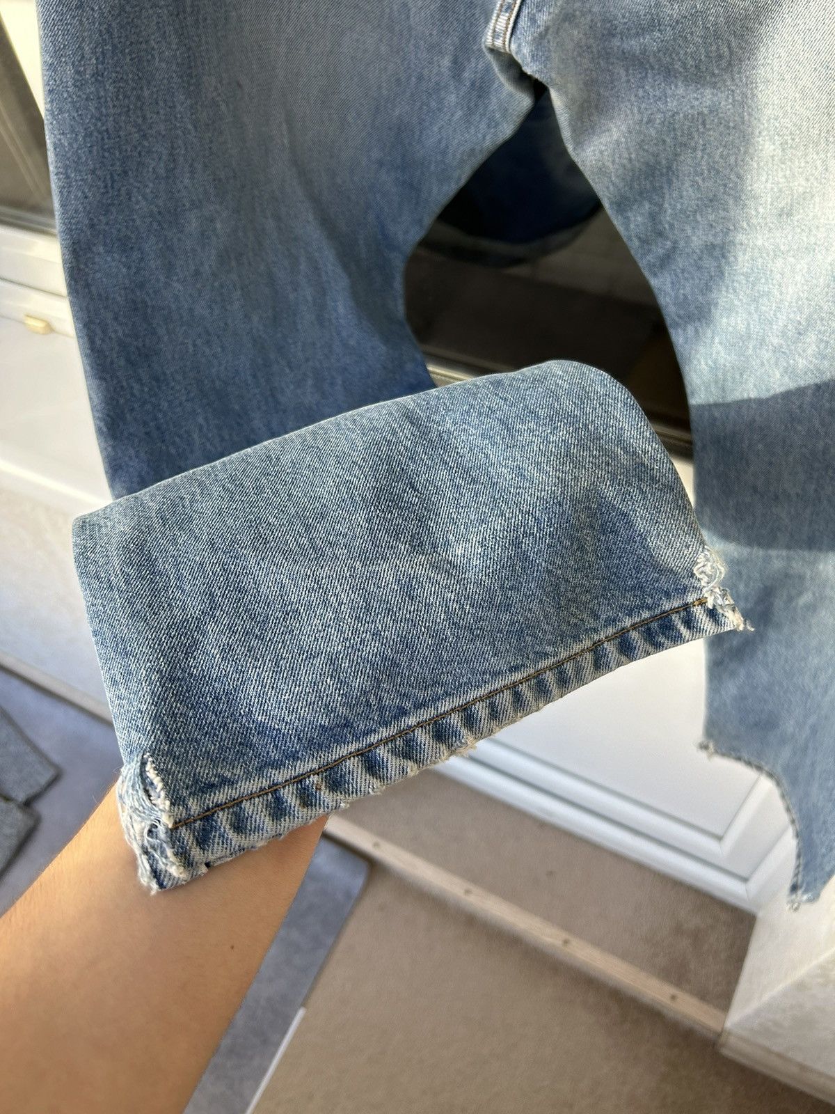 Levi's × Vintage Vintage Levis Orange Tab Made in Tunisia jeans mens 32/32 Size US 32 / EU 48 - 4 Thumbnail
