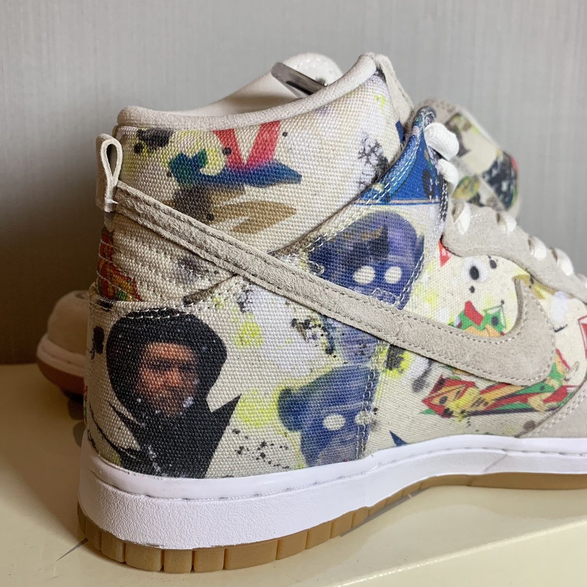 Nike × Supreme Supreme Nike SB Dunk High Rammellzee Size US 11 / EU 44 - 15 Thumbnail