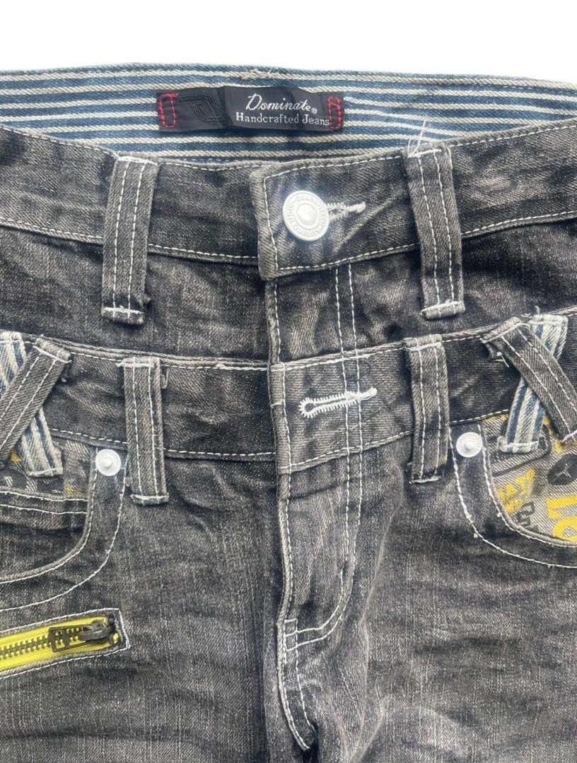 Japanese Brand Dominate Double Waist Streetwear Jeans Size US 30 / EU 46 - 12 Thumbnail