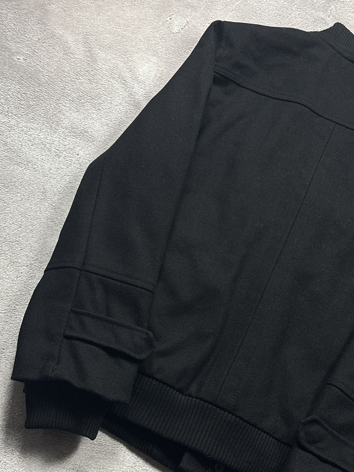 Vintage Archive Napoleon Wool Jacket Black Celine Dior Style Grunge Size US L / EU 52-54 / 3 - 10 Thumbnail