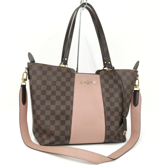 Louis Vuitton Damier Ebene Jersey Magnolia Tote