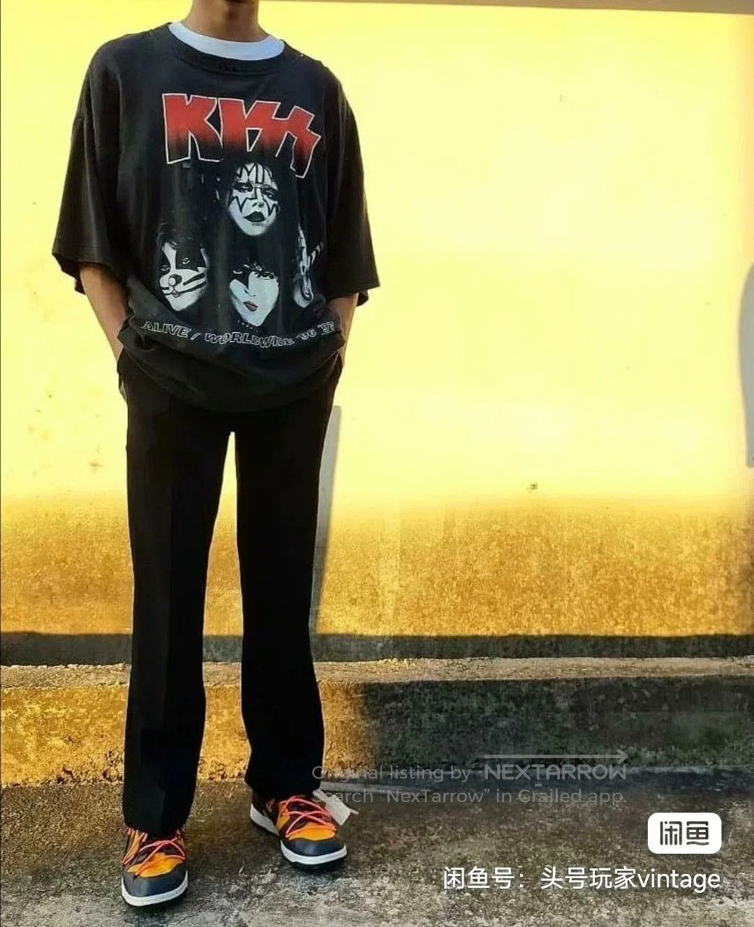 Vintage Vintage KISS Band Graphic T. Size M / US 6-8 / IT 42-44 - 6 Thumbnail