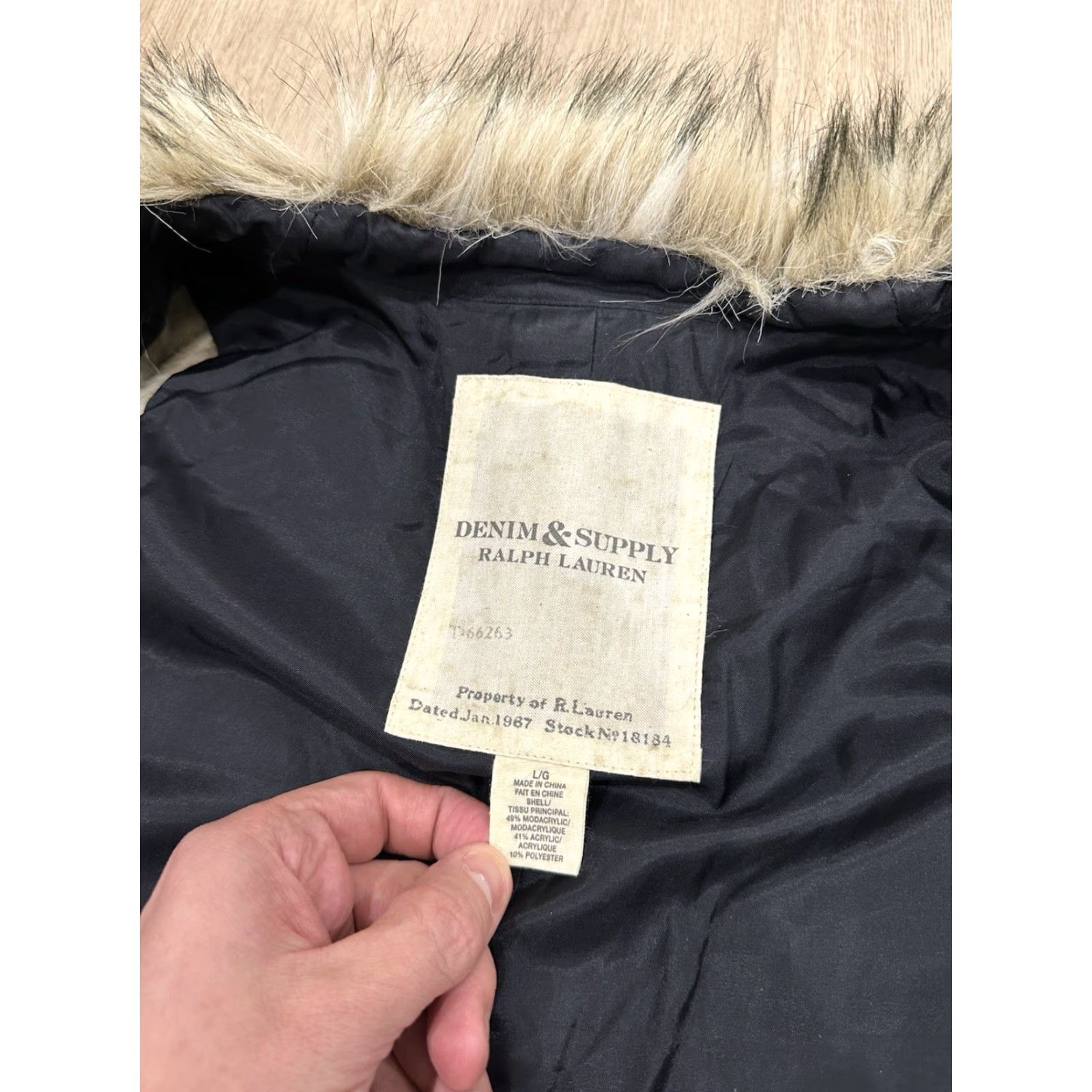 Ralph Lauren Denim & Supply by Ralph Lauren Faux Fur Vest Open Front Lined Large Brown Womens Vest 18184 Size L / US 10 / IT 46 - 4 Thumbnail
