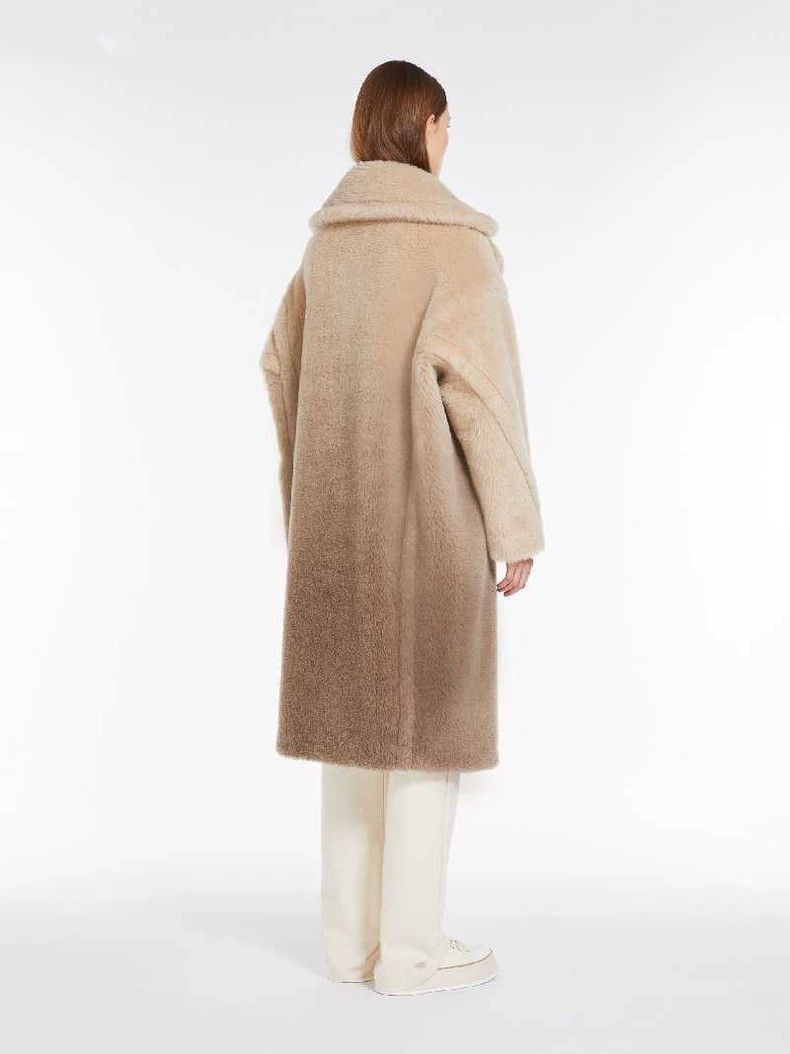 Max Mara Max Mara Solid color gradient double-breasted coat Size S / US 4 / IT 40 - 4 Thumbnail
