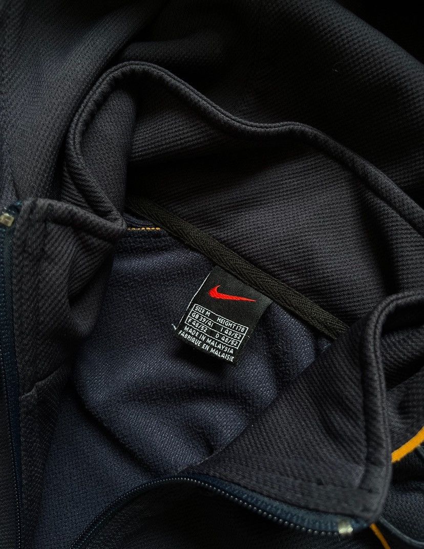 Nike × Vintage Vintage Nike Swoosh Boxy Zip-up Hoodie Y2K M Size US M / EU 48-50 / 2 - 3 Thumbnail