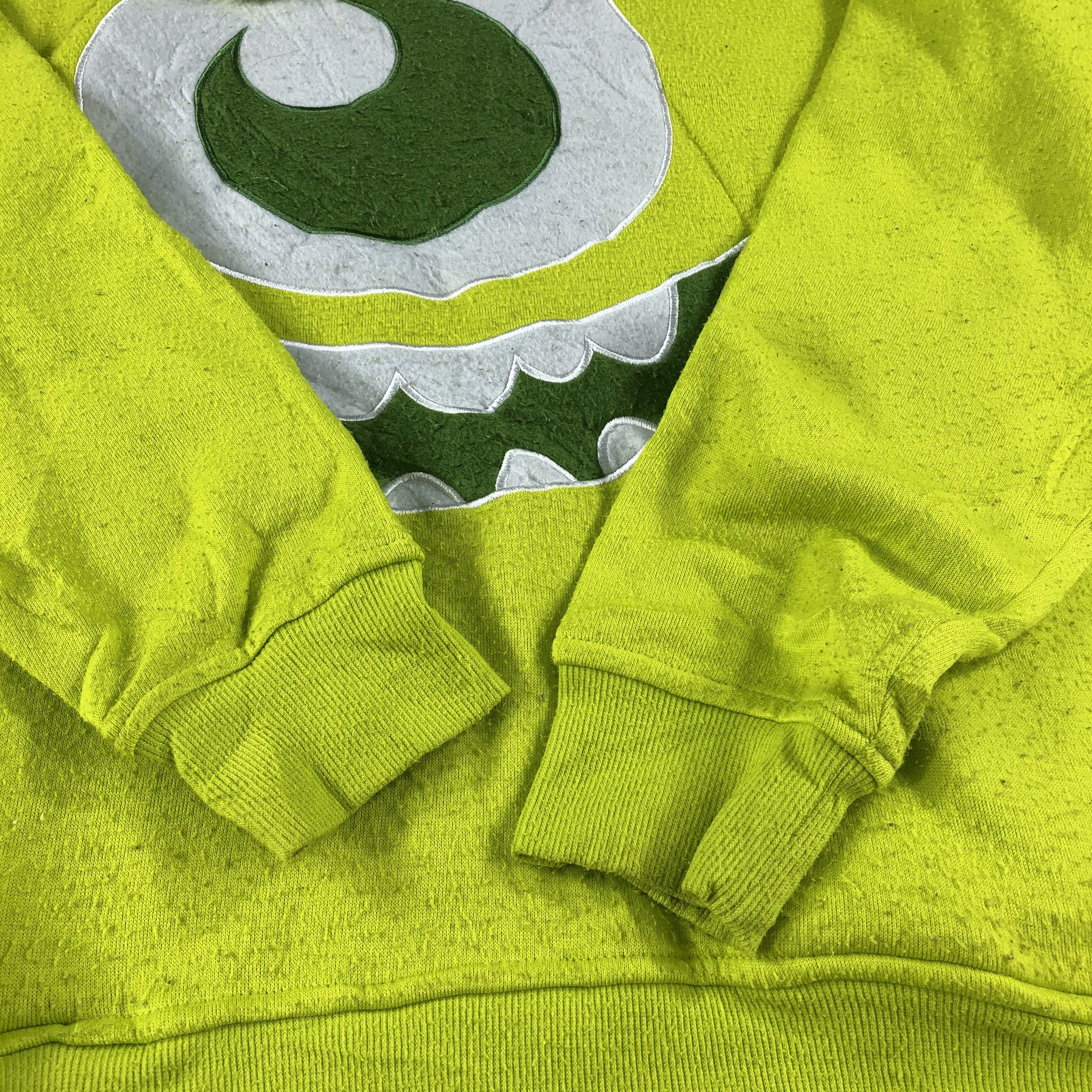 Disney Disney Monster Inc Mike Wazowski Hoodies F134 Size US M / EU 48-50 / 2 - 4 Thumbnail