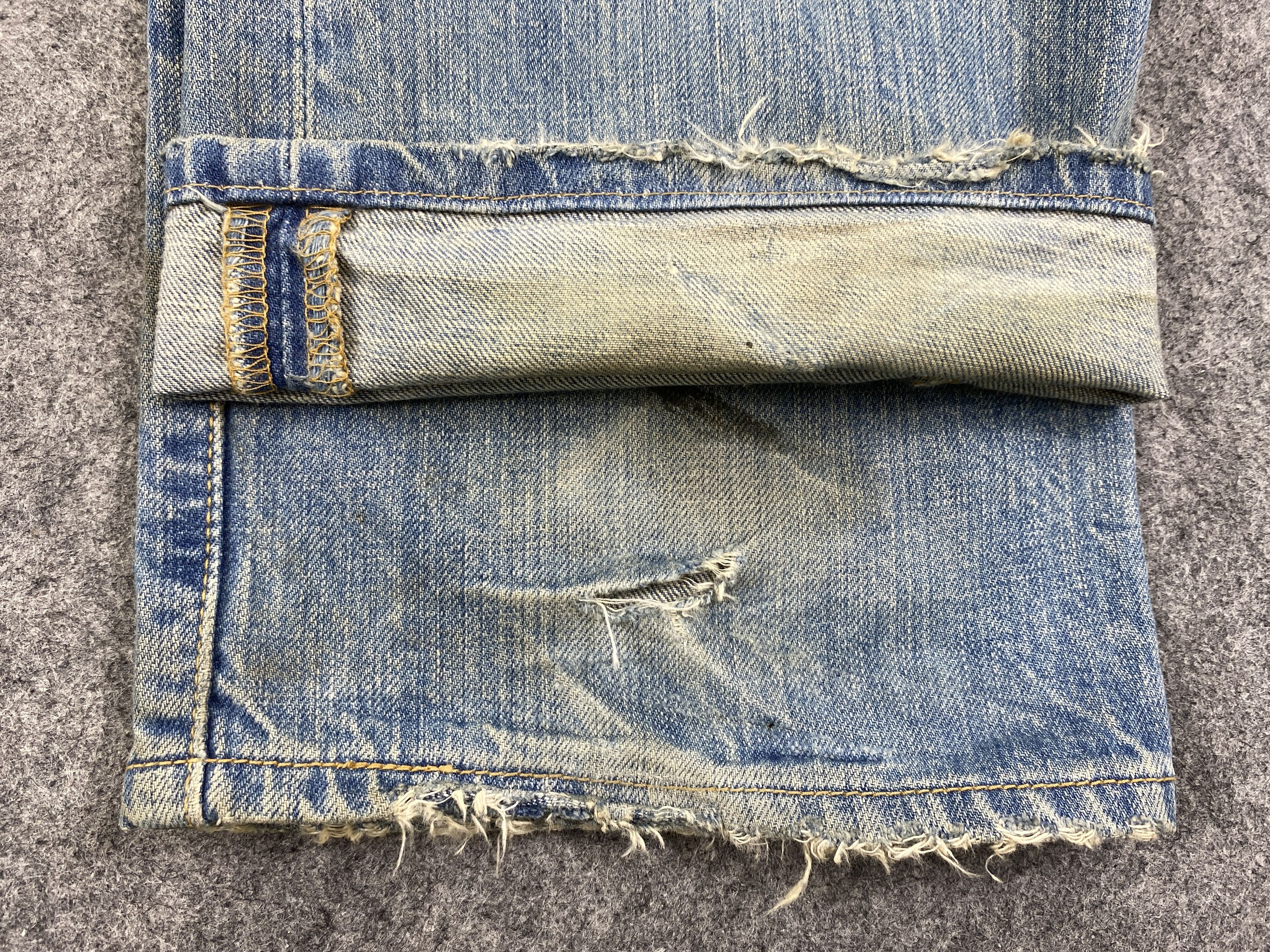 Levi's Dirty Blue Wash Vintage Levi's 501 Jeans 31x33 Denim -JN1513 Size US 31 - 11 Thumbnail