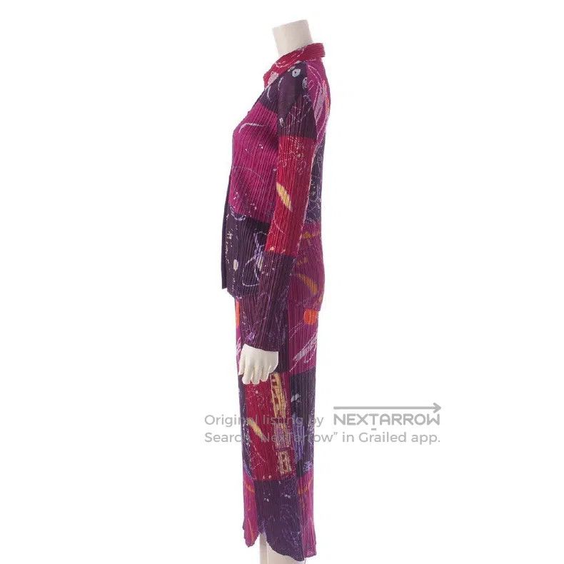 Issey Miyake Issey Miyake Color-block Dress Size M / US 6-8 / IT 42-44 - 4 Thumbnail