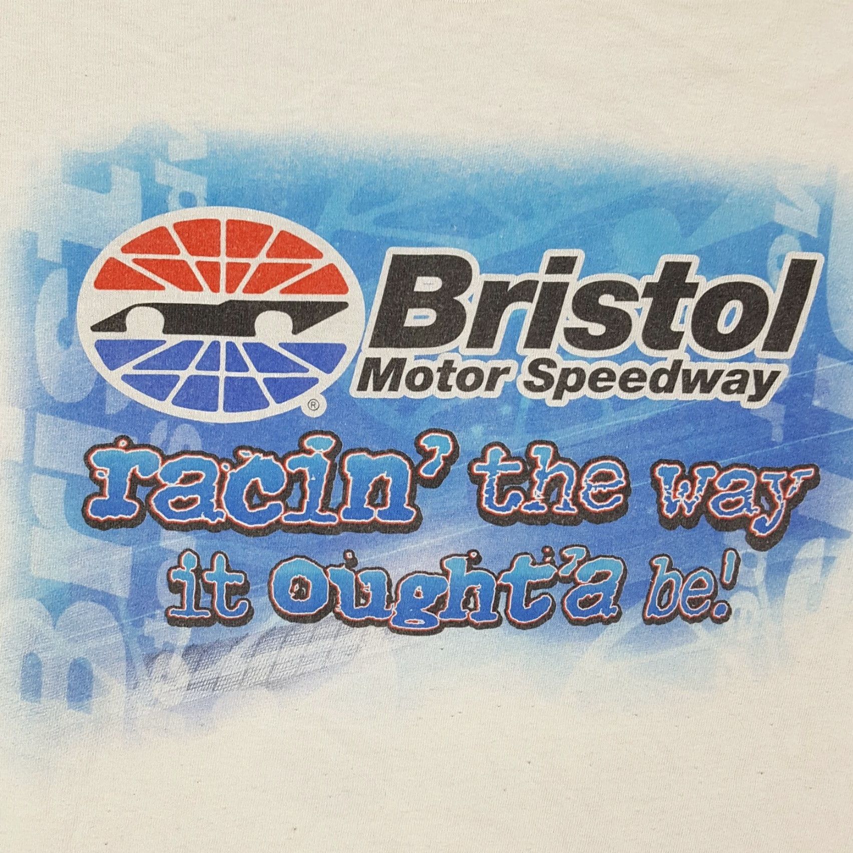 Delta VINTAGE NASCAR T-Shirt Men Medium Bristol Motor Speedway Retro Race Cars 90s Y2K Outdoor Size US M / EU 48-50 / 2 - 4 Thumbnail