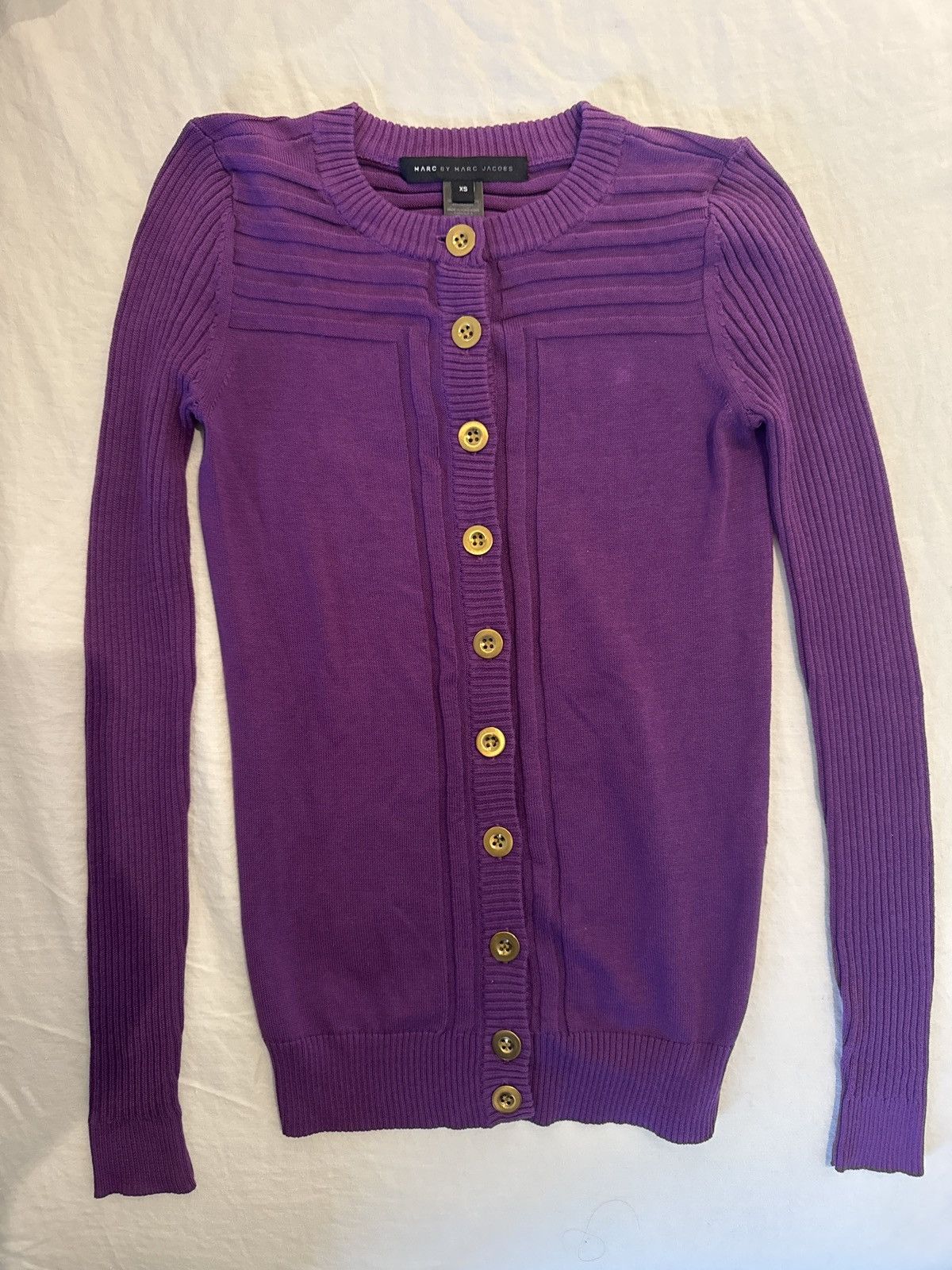 Marc by Marc Jacobs Marc By Marc Jacobs Purple Cardigan Size XS / US 0-2 / IT 36-38 - 1 Thumbnail