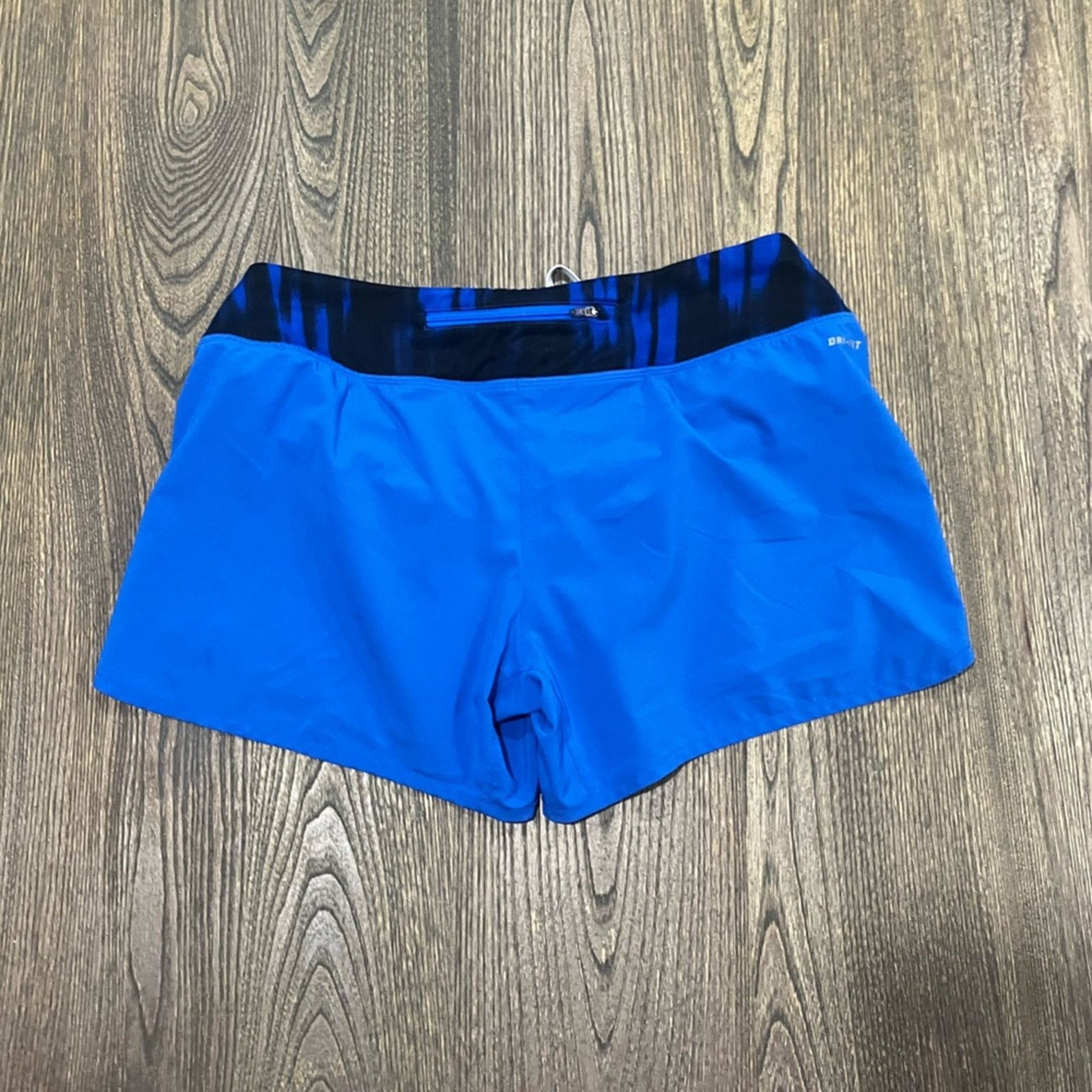 Nike Nike Womens Dri Fit Running Shorts Mid Rise Elastic Sz M Size 28" / US 6 / IT 42 - 4 Thumbnail