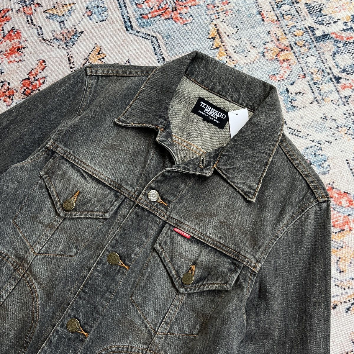 Tornado Mart TORNADO MART x JAPANESE BRAND TRUCKER JACKET Size US M / EU 48-50 / 2 - 3 Thumbnail