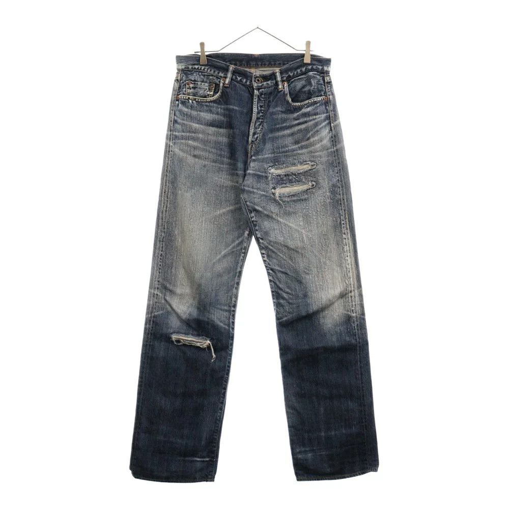 Yohji Yamamoto Yohji Yamamoto POUR HOMME 13SS denim pants Size US 30 / EU 46 - 1 Thumbnail