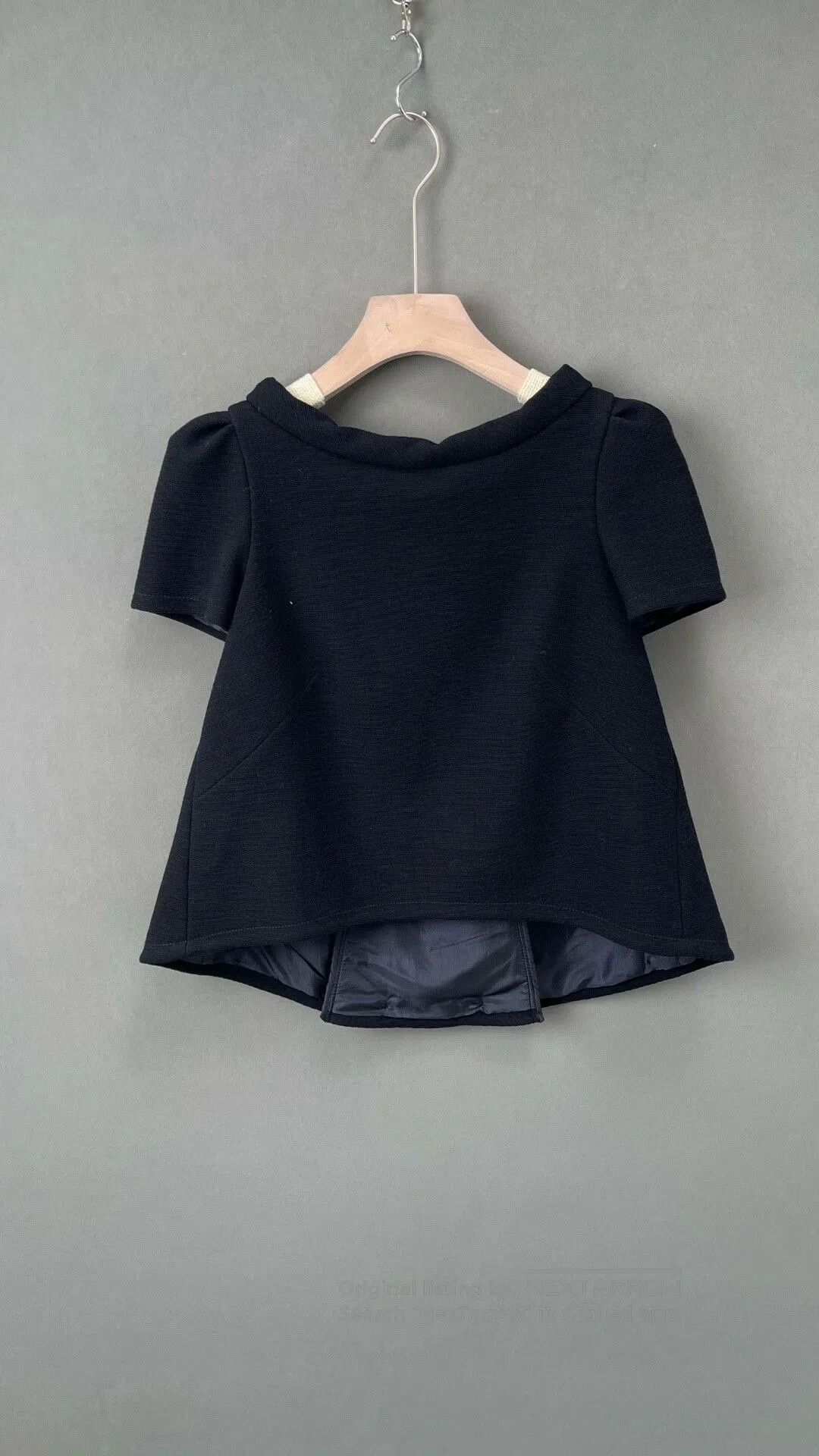 Prada Prada Black Wool Short. Size S / US 4 / IT 40 - 1 Thumbnail