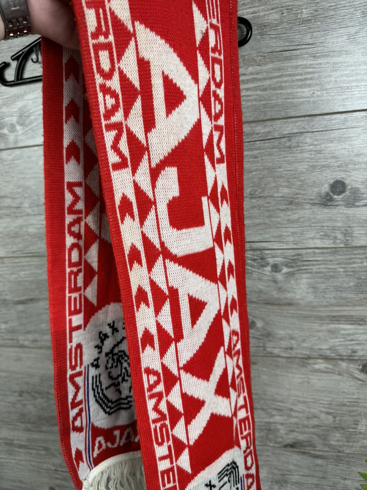 Vintage Vintage Scarf 🧣 Ajax Amsterdam Y2K Drill style Size ONE SIZE - 13 Thumbnail